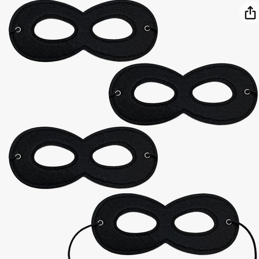 Costume eye mask nwot